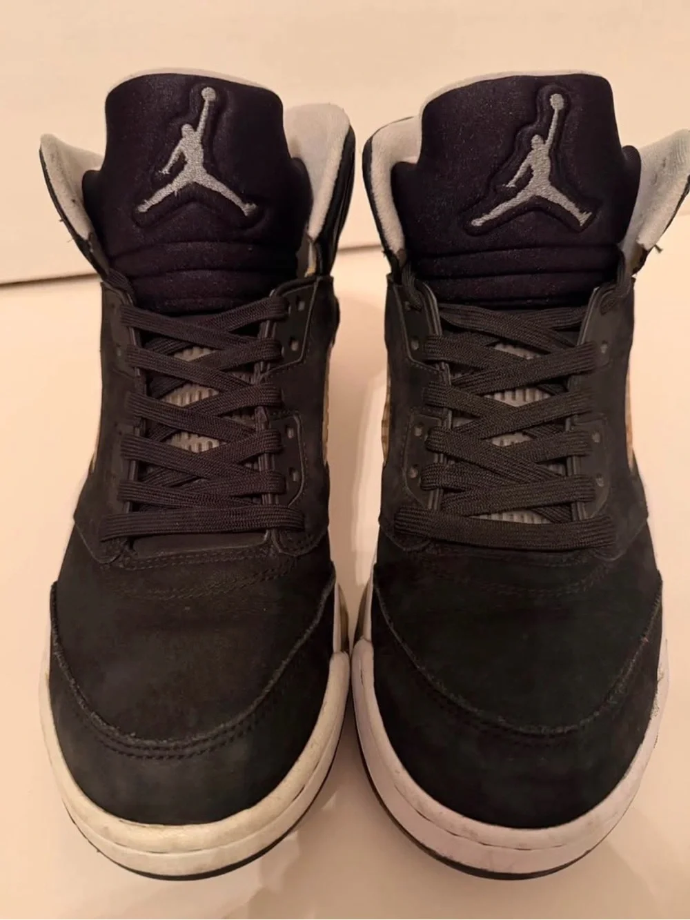 Air Jordan 5 Retro Oreo Black Cool Grey White Men’s Size 8 Sneakers